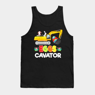 Easter Egg Hunt  For Kids Toddlers Eggs Cavator Tank Top